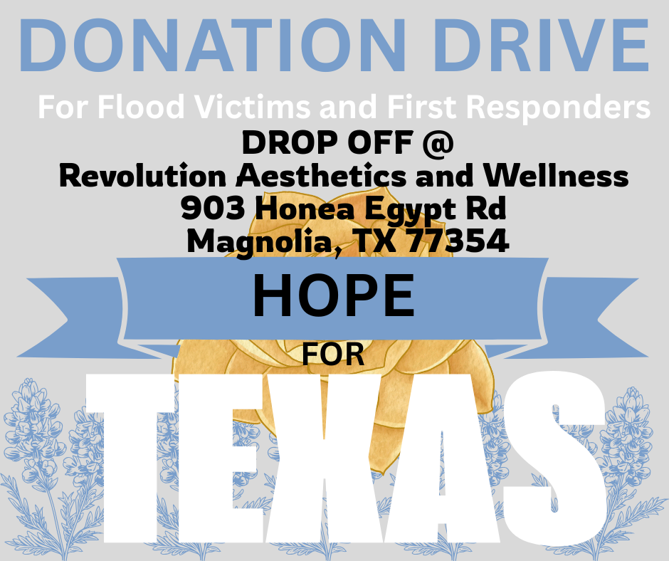 Donation Drive for Flood Victims and First Responders